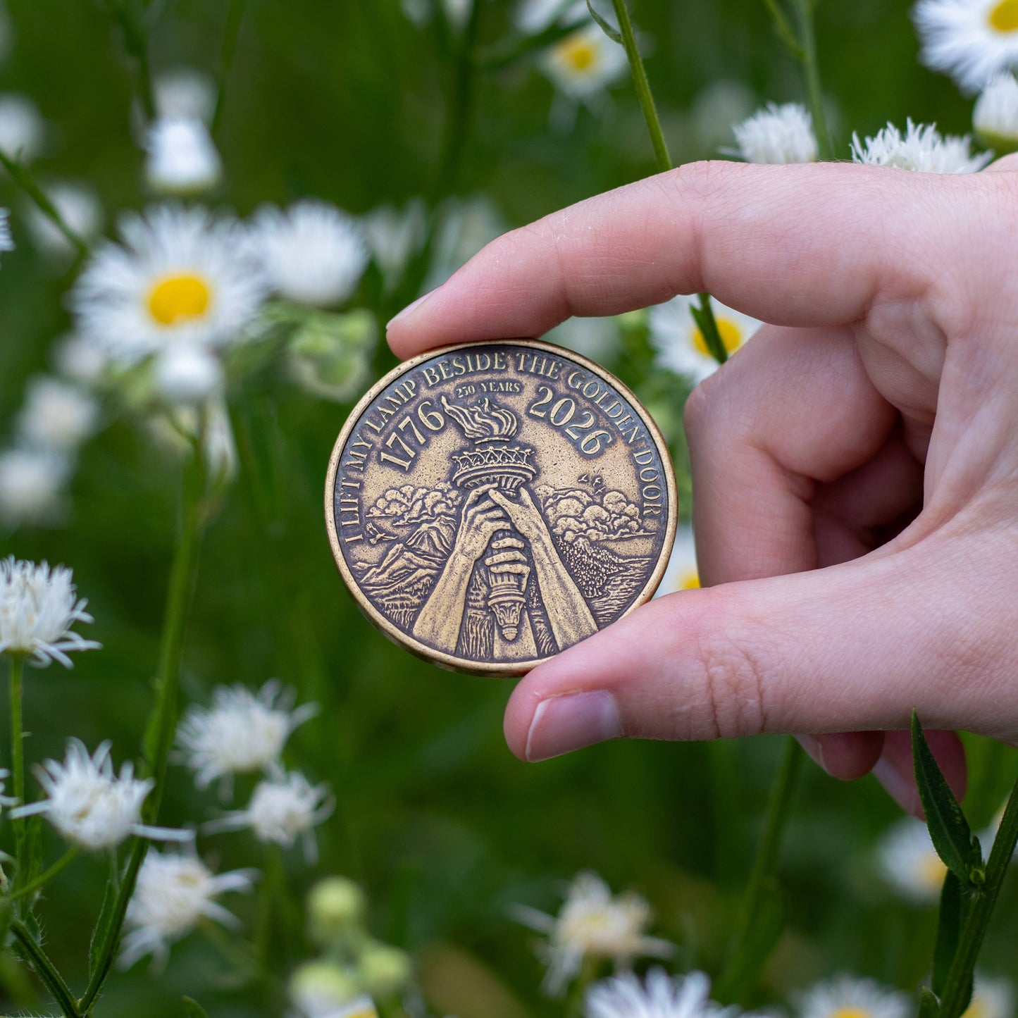 Liberty and Justice 250th Anniversary USA Coin / Made in Arkansas