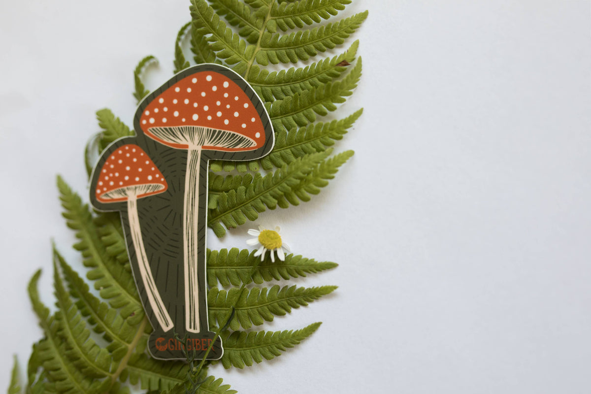 Mushroom Sticker