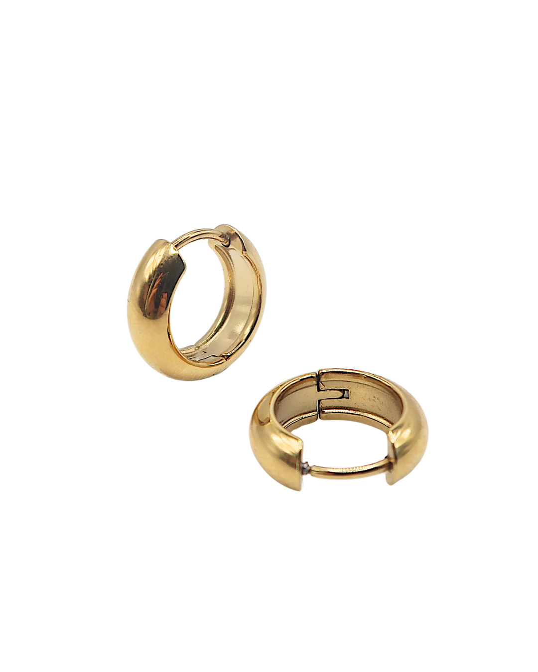 Small Harlow Hoop Earrings : Hypoallergenic, Water Resistant, & Made in Arkansas
