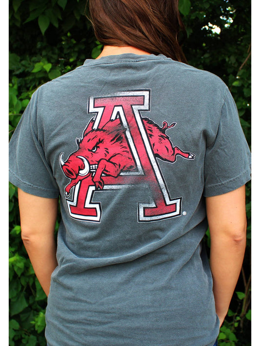 Hog through A T-Shirt