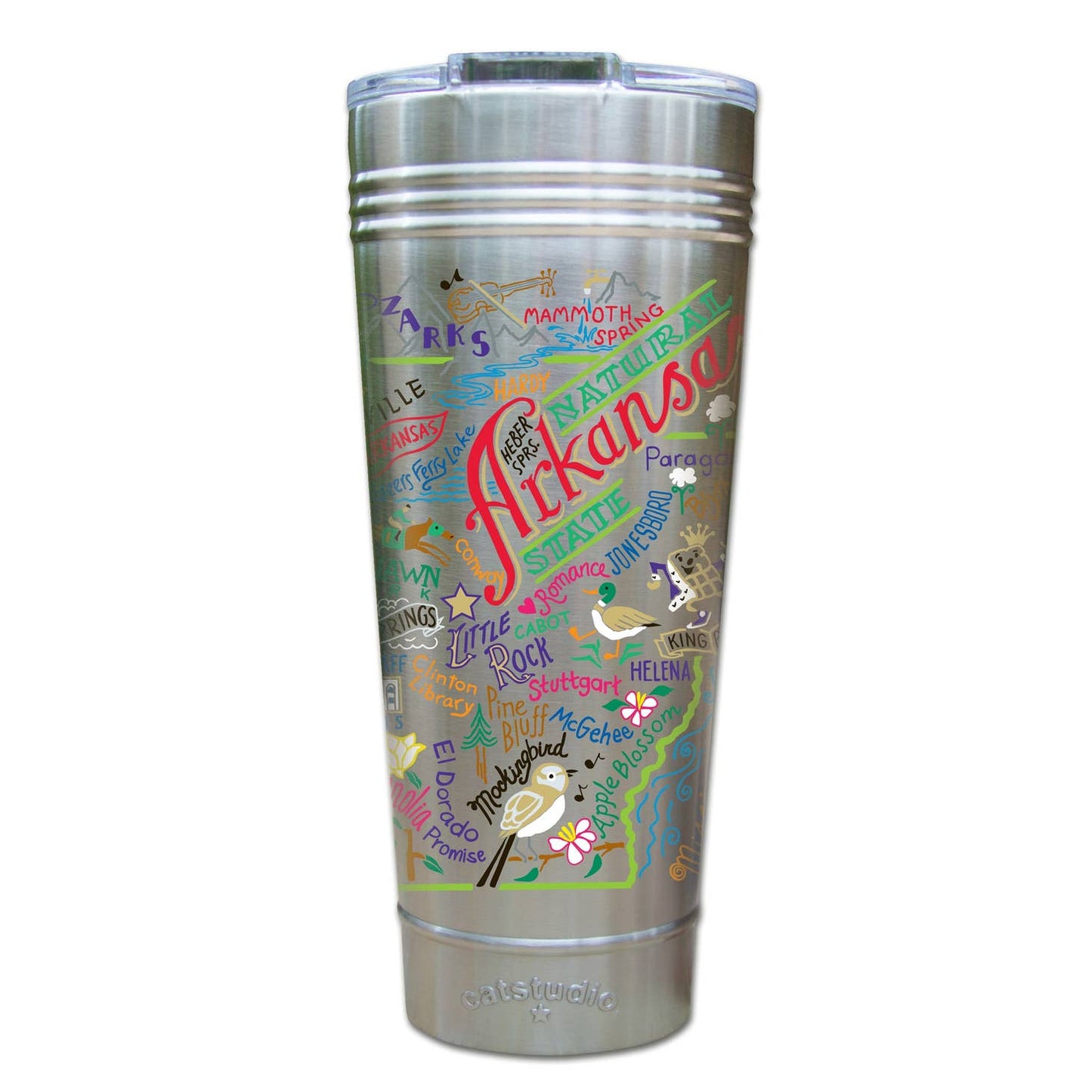 Arkansas Licensed Razorback Thermal Tumbler