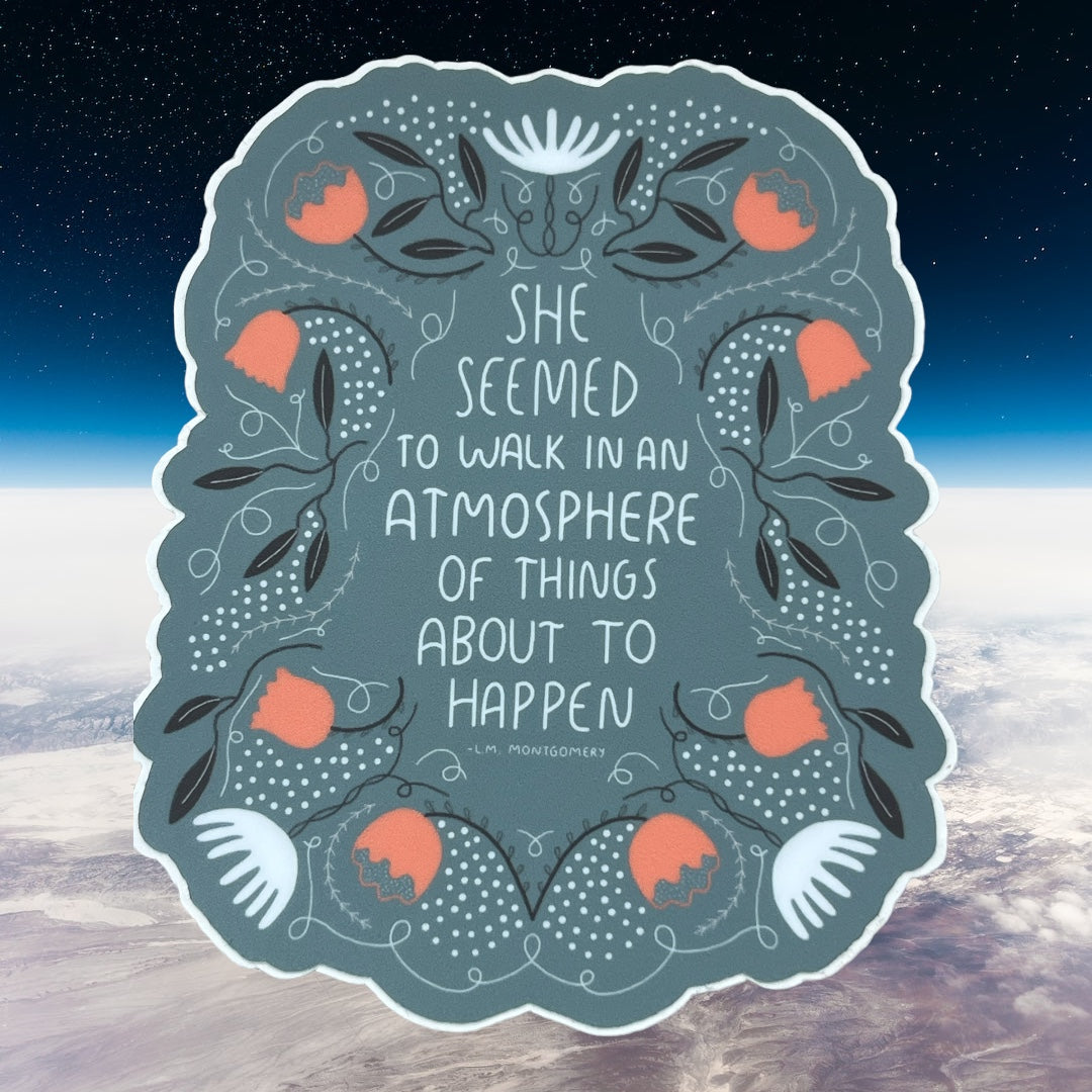 Walk in Atmosphere Sticker