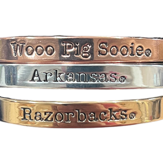 Razorback Bangles, 3 styles