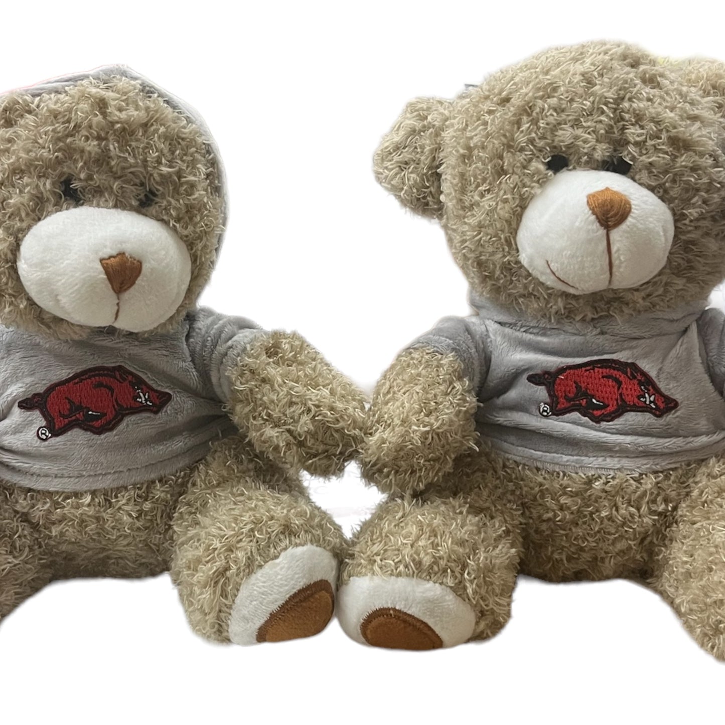 Razorback Plush Wearing Hoodie
