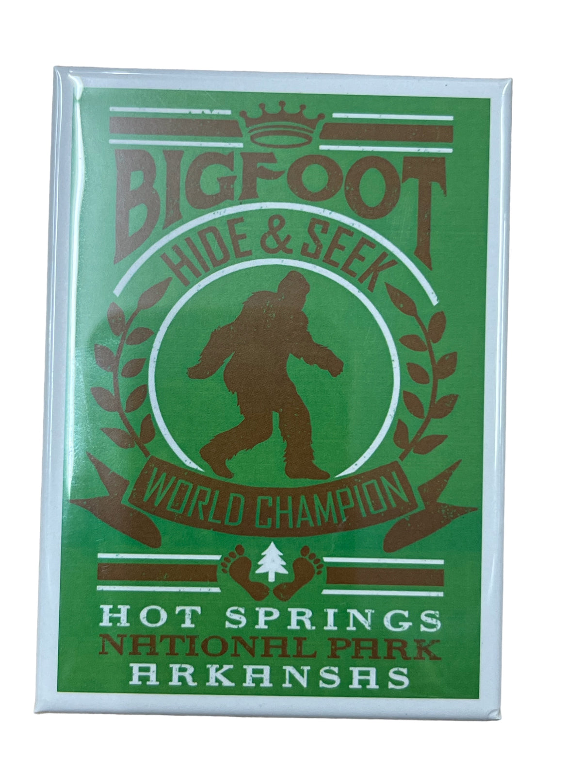 Bigfoot Hide and Seek Magnet