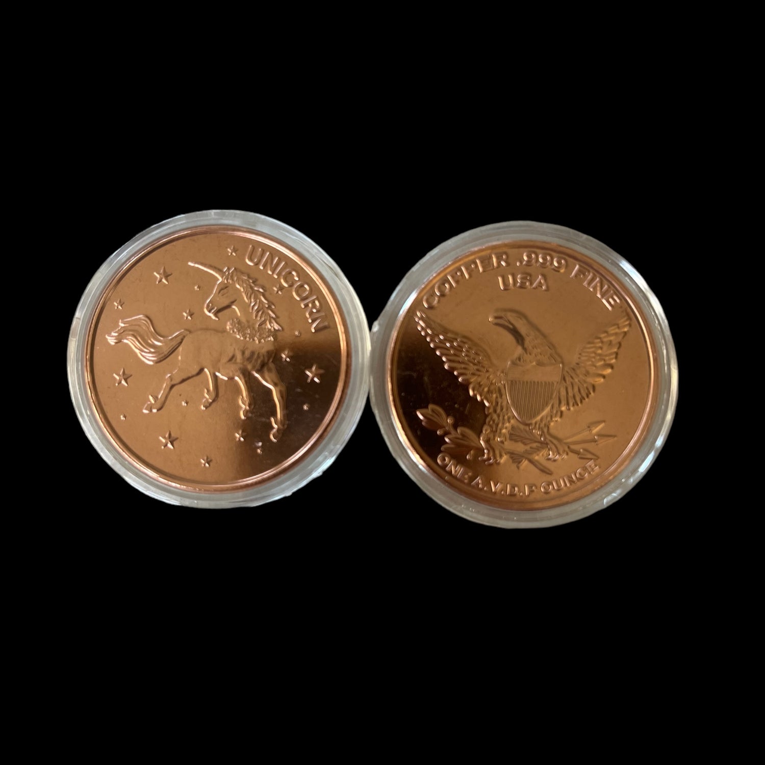 Copper Keepsake Coin