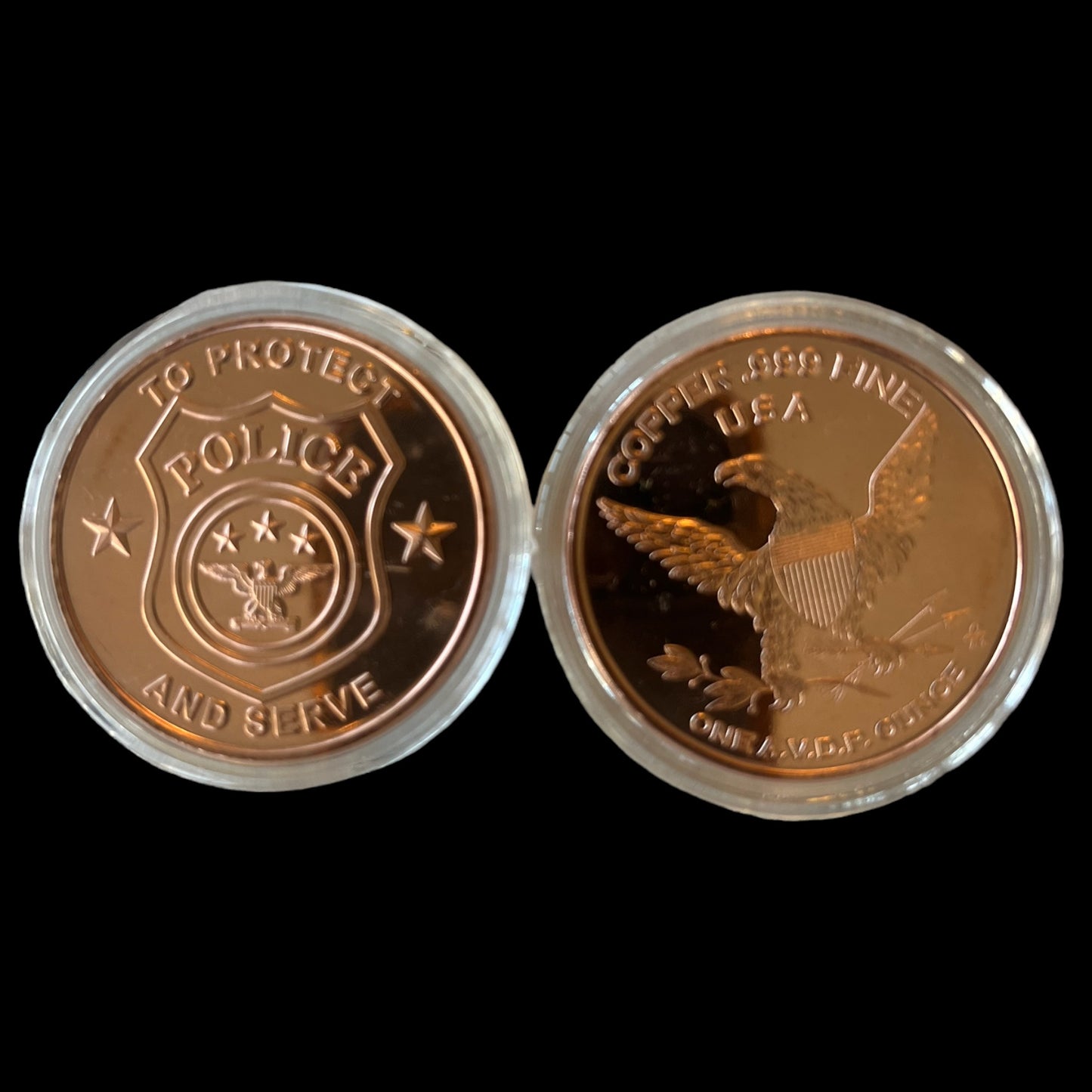 Copper Keepsake Coin