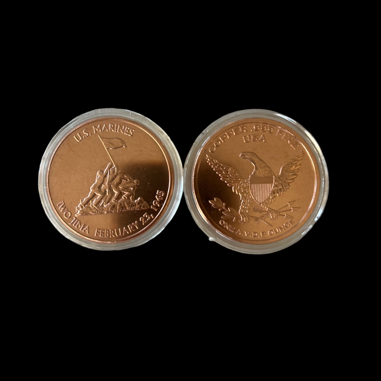 Copper Keepsake Coin