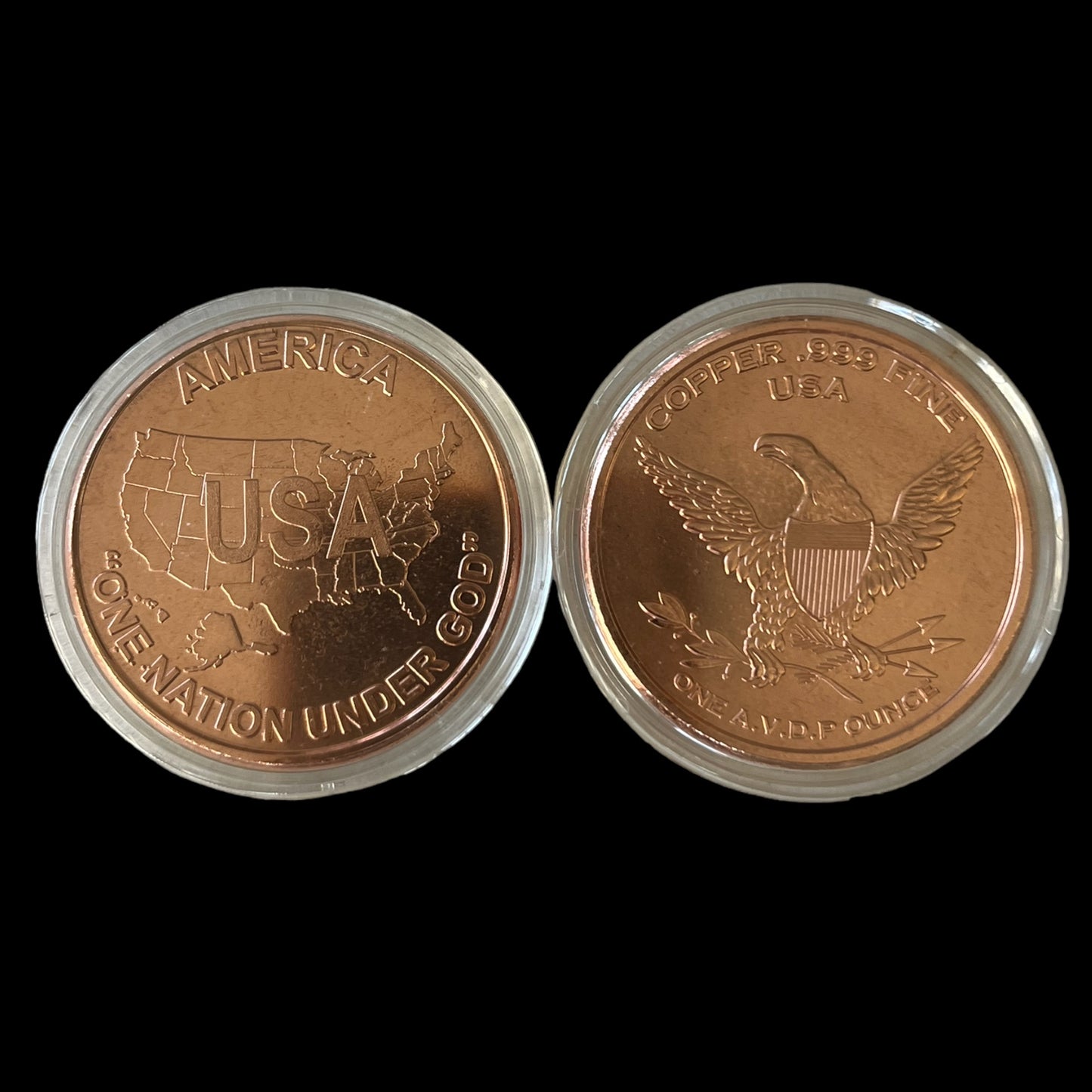Copper Keepsake Coin