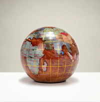 Gemstone Globe Paperweight