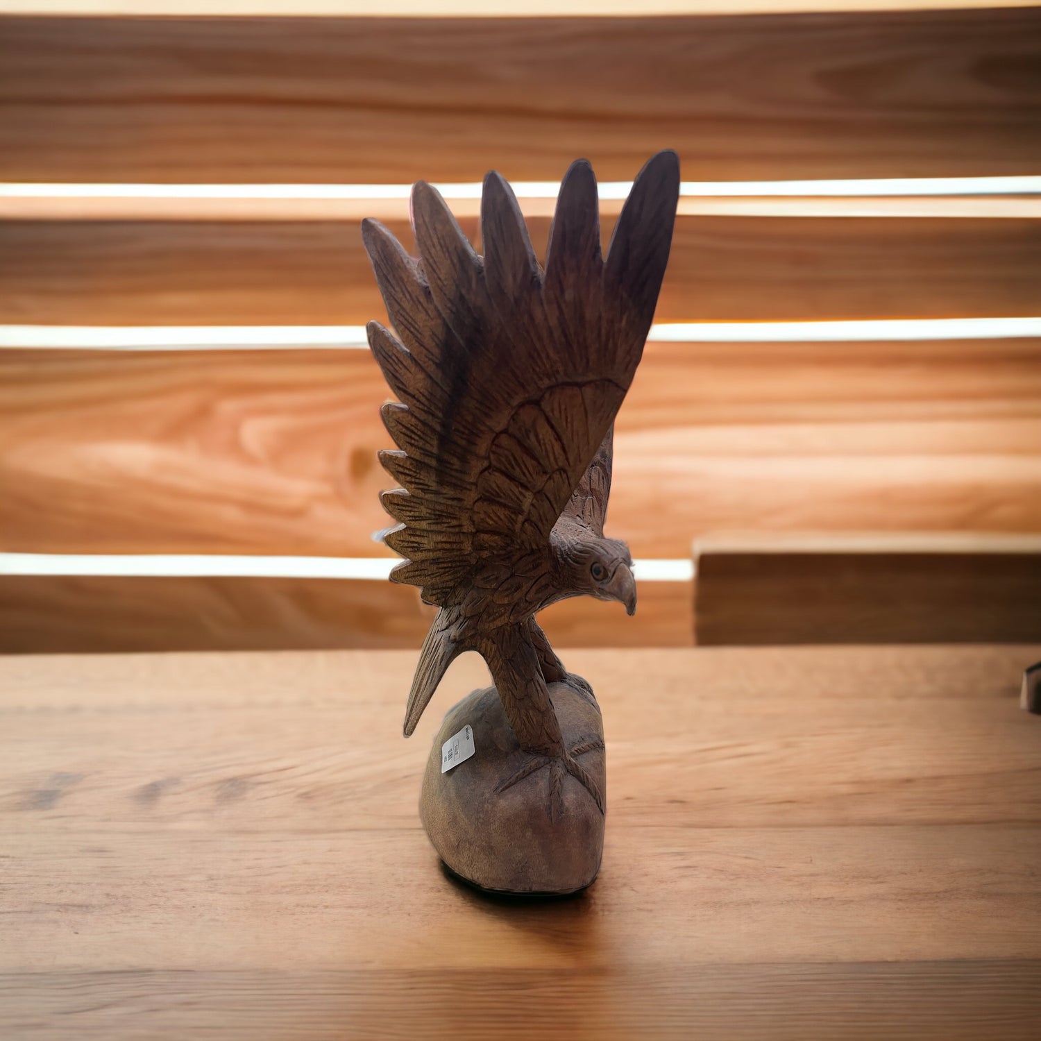 Med Eagle Hand-carved