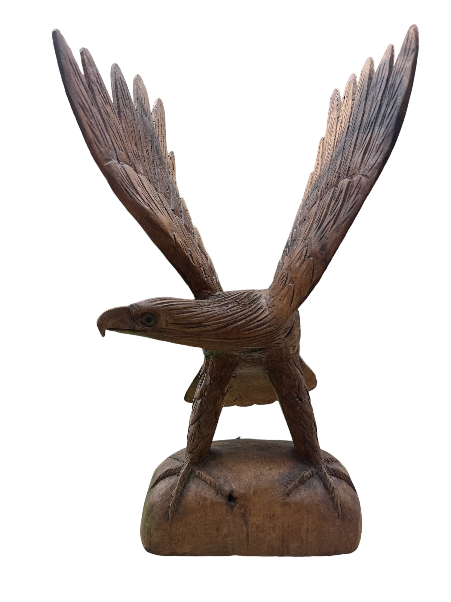 Med Eagle Hand-carved