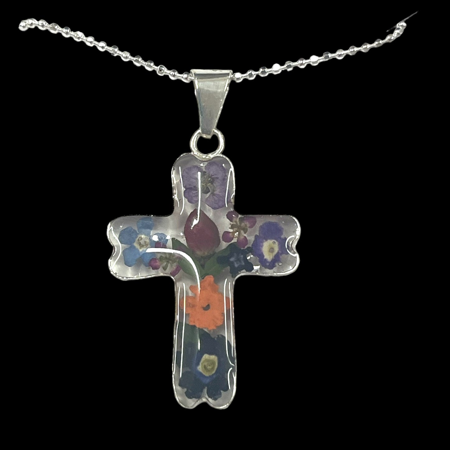 Floral Pendant Sterling