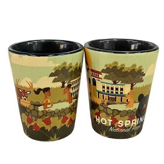Hot Springs National Park Shot Glass