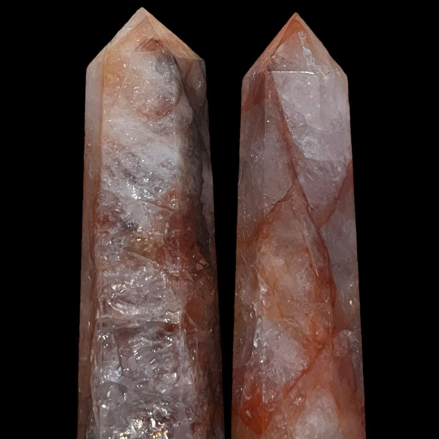 Quartz Hematoid Point