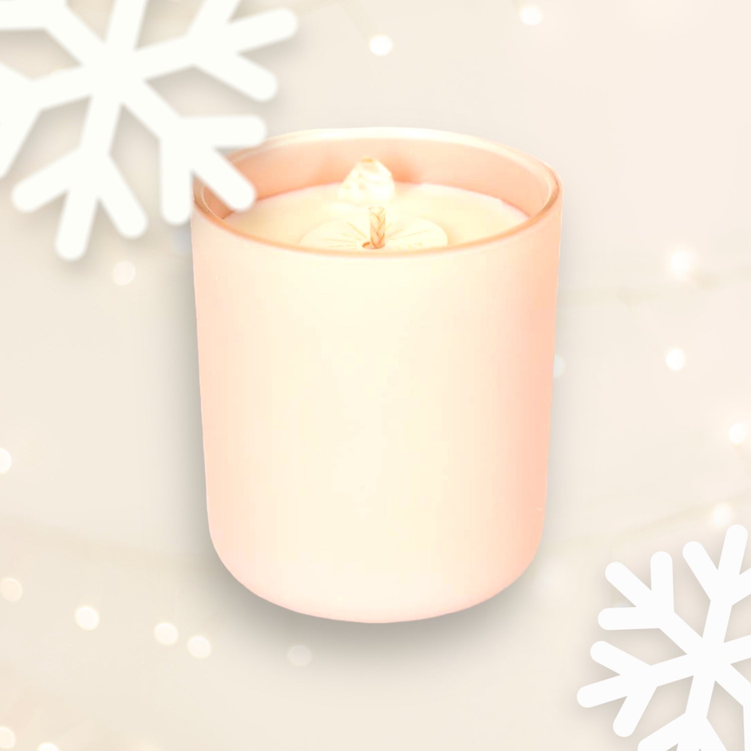 Pink Holiday Candle 8 oz.