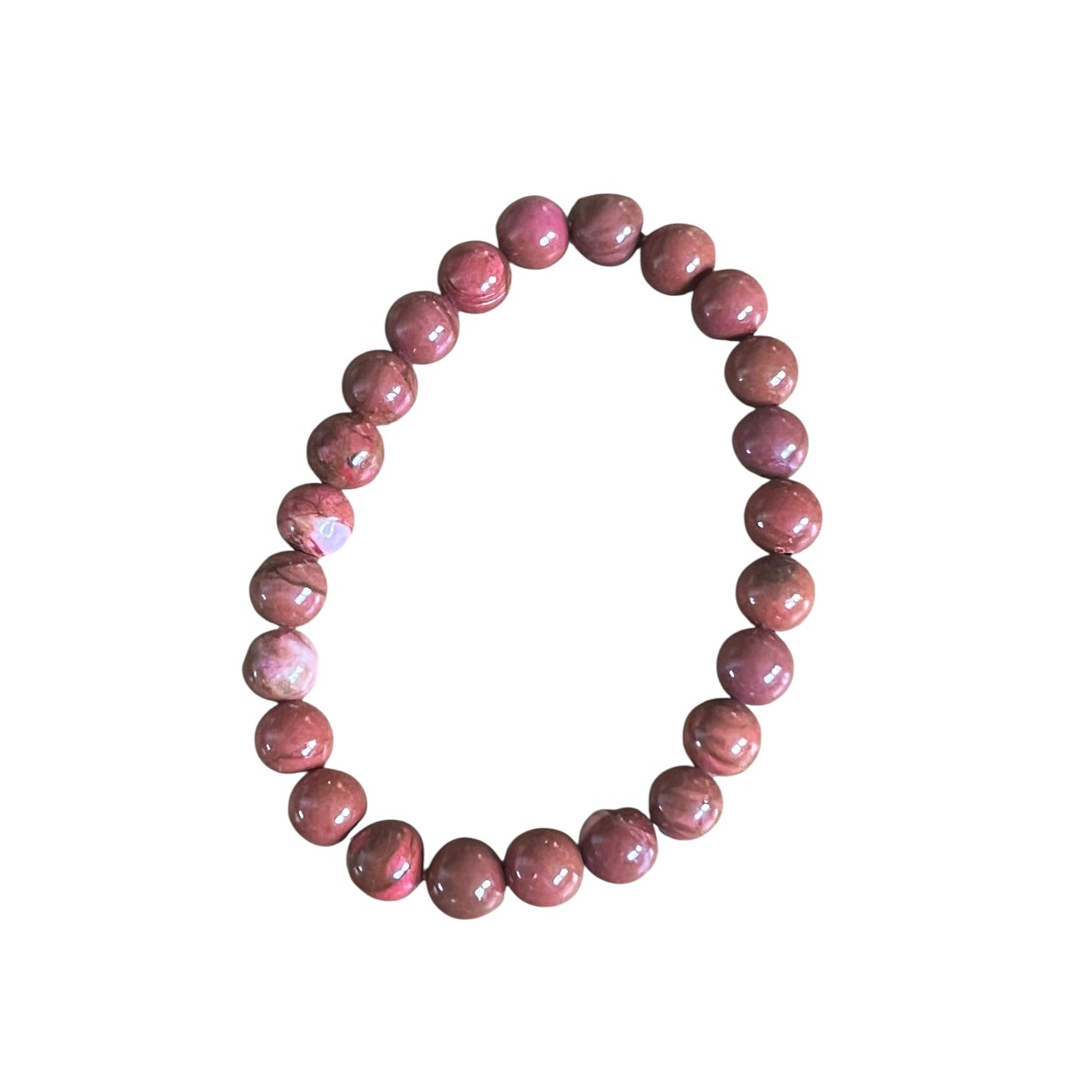 Natural Stone Stretch Bracelets | 6–8 mm Beaded Gemstones