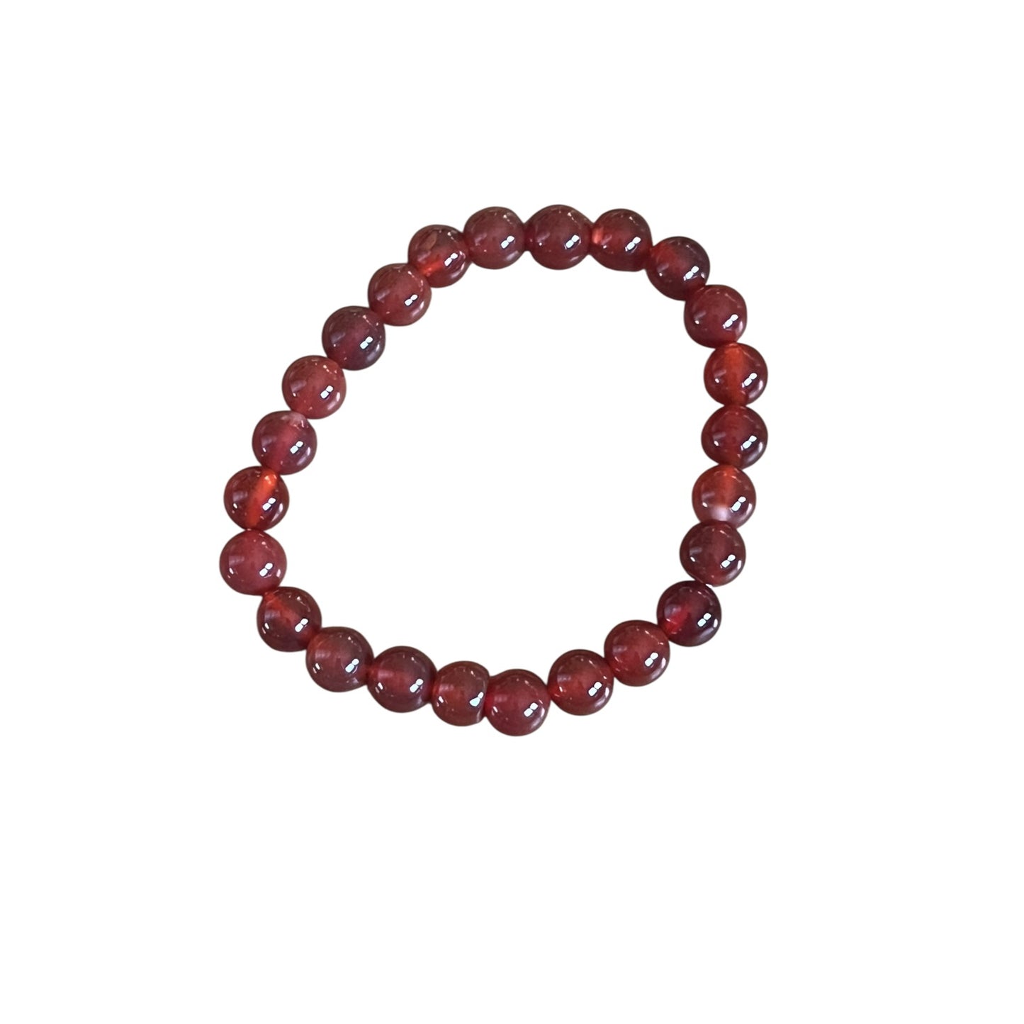 Natural Stone Stretch Bracelets | 6–8 mm Beaded Gemstones