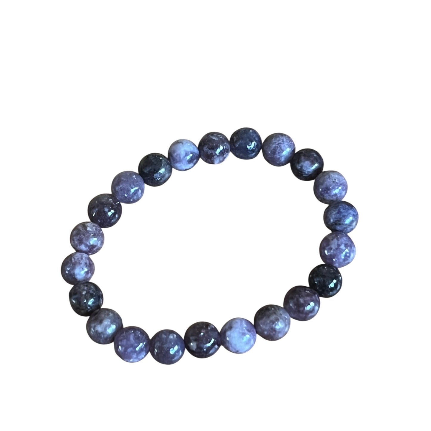 Natural Stone Stretch Bracelets | 6–8 mm Beaded Gemstones