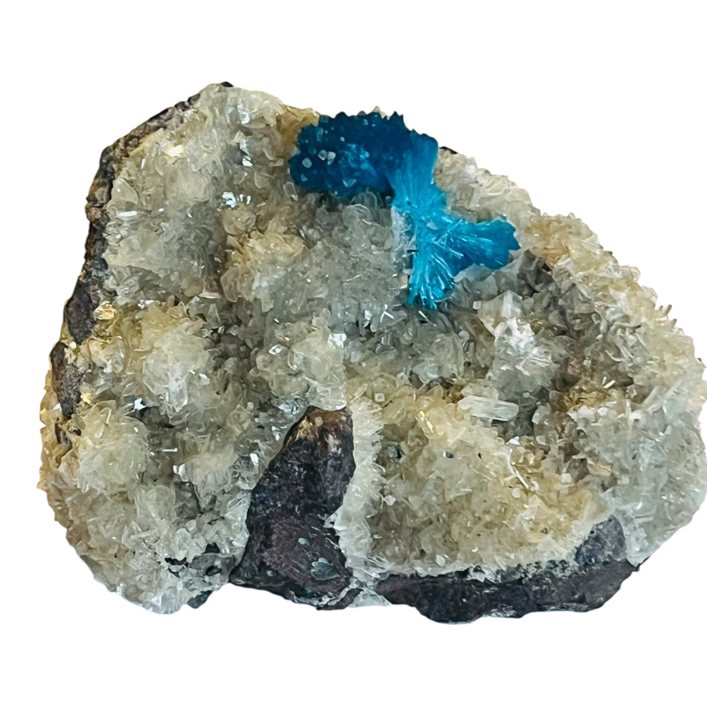 Cavansite Crystal Specimens | Brilliant Blue Mineral