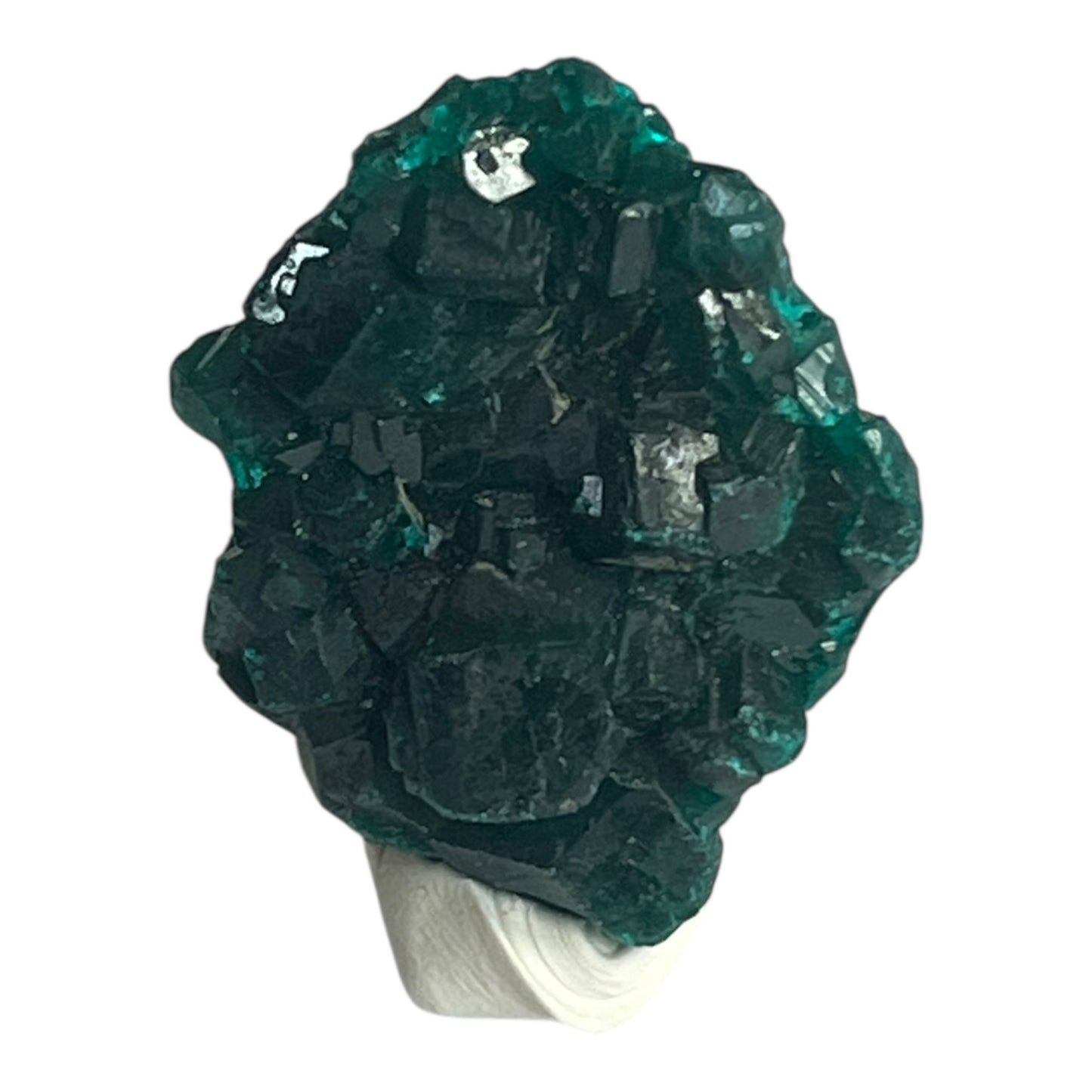 Dioptase Crystal Specimens | Vibrant Emerald-Green Mineral