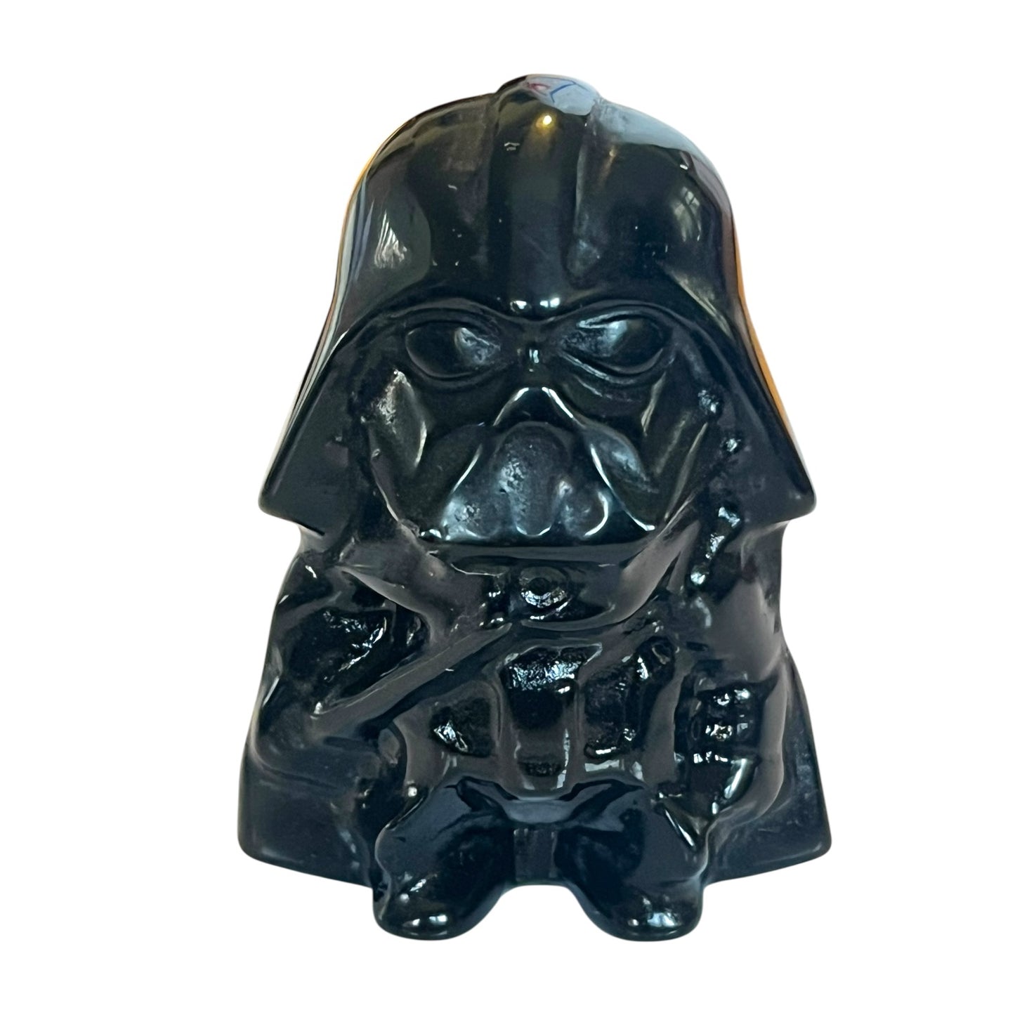 Obsidian Darth Vader Carving | Hand-Carved Stone (Approx. 4”)