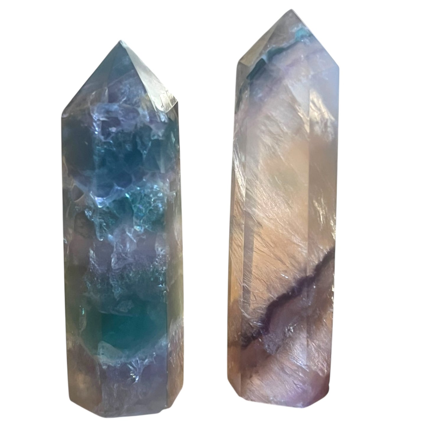 Mineral Crystal Towers | Ocean Jasper, Agate, Rose Quartz & Tiger Eye
