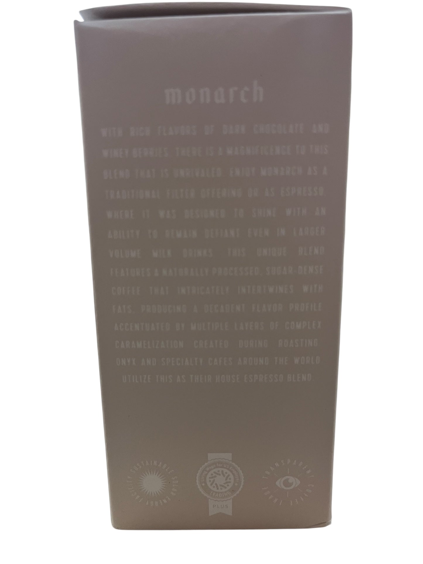 Monarch: Colombia and Ethiopia | 10 oz | Onyx Coffee Lab