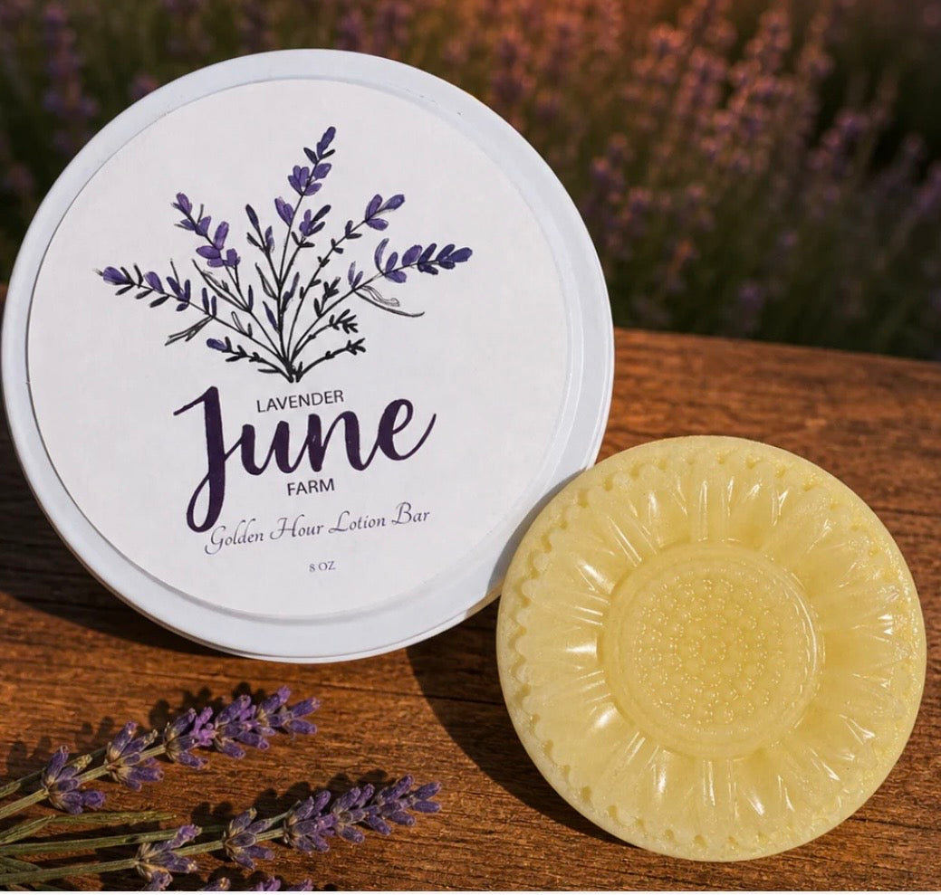 Lavender June Farm Golden Hour Lotion Bar
