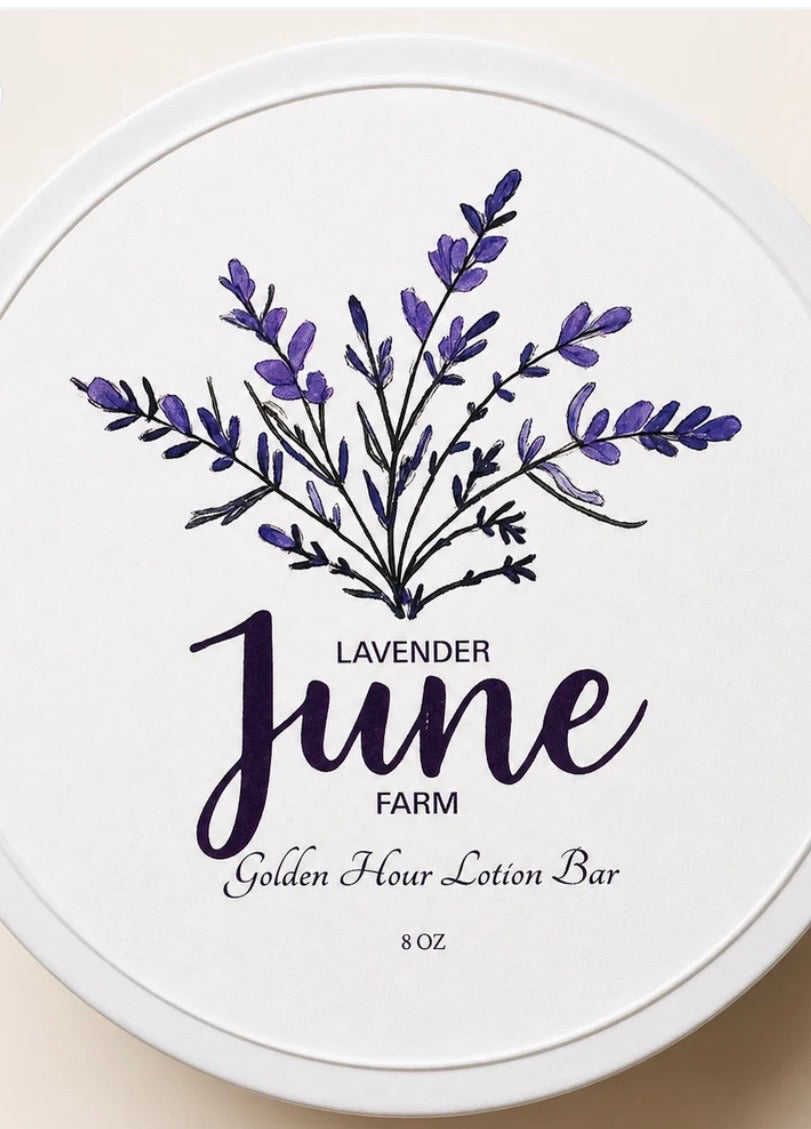 Lavender June Farm Golden Hour Lotion Bar