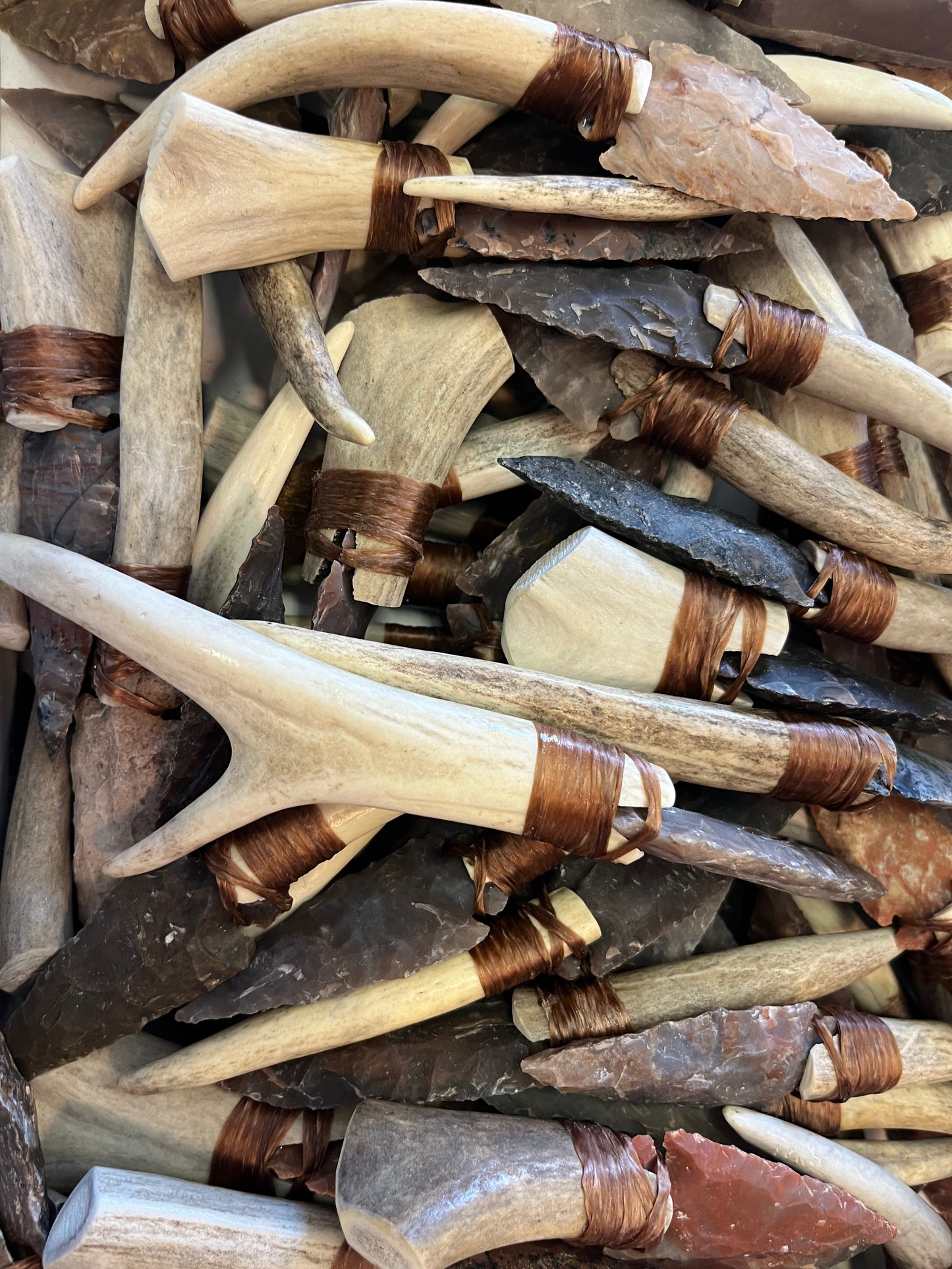 Arrowhead Antler Deer Knife