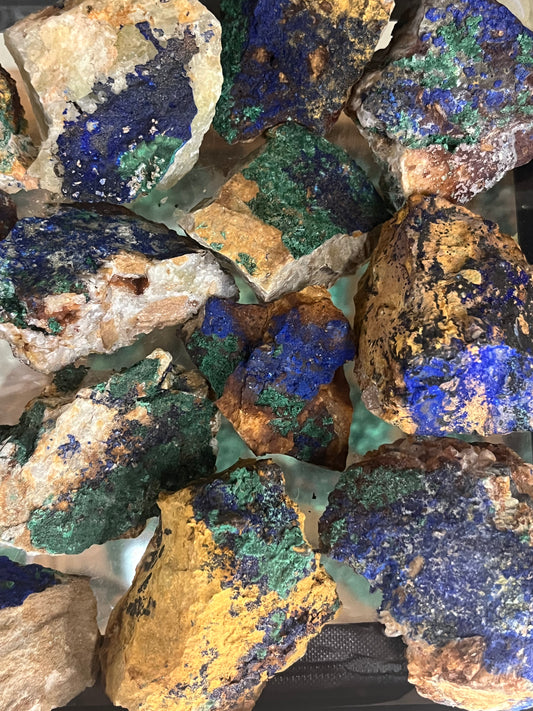 Lg Azurite Malachite
