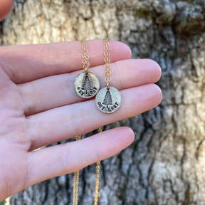 Get Lost Tree Necklace