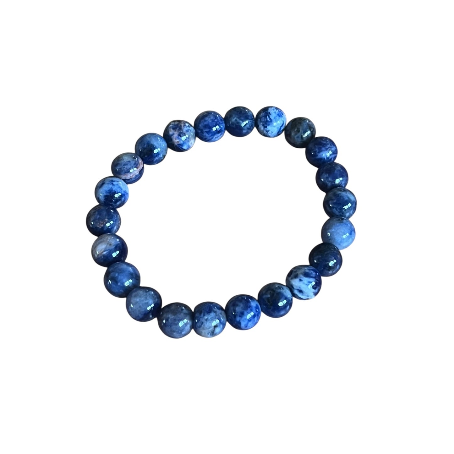 Natural Stone Stretch Bracelets | 6–8 mm Beaded Gemstones