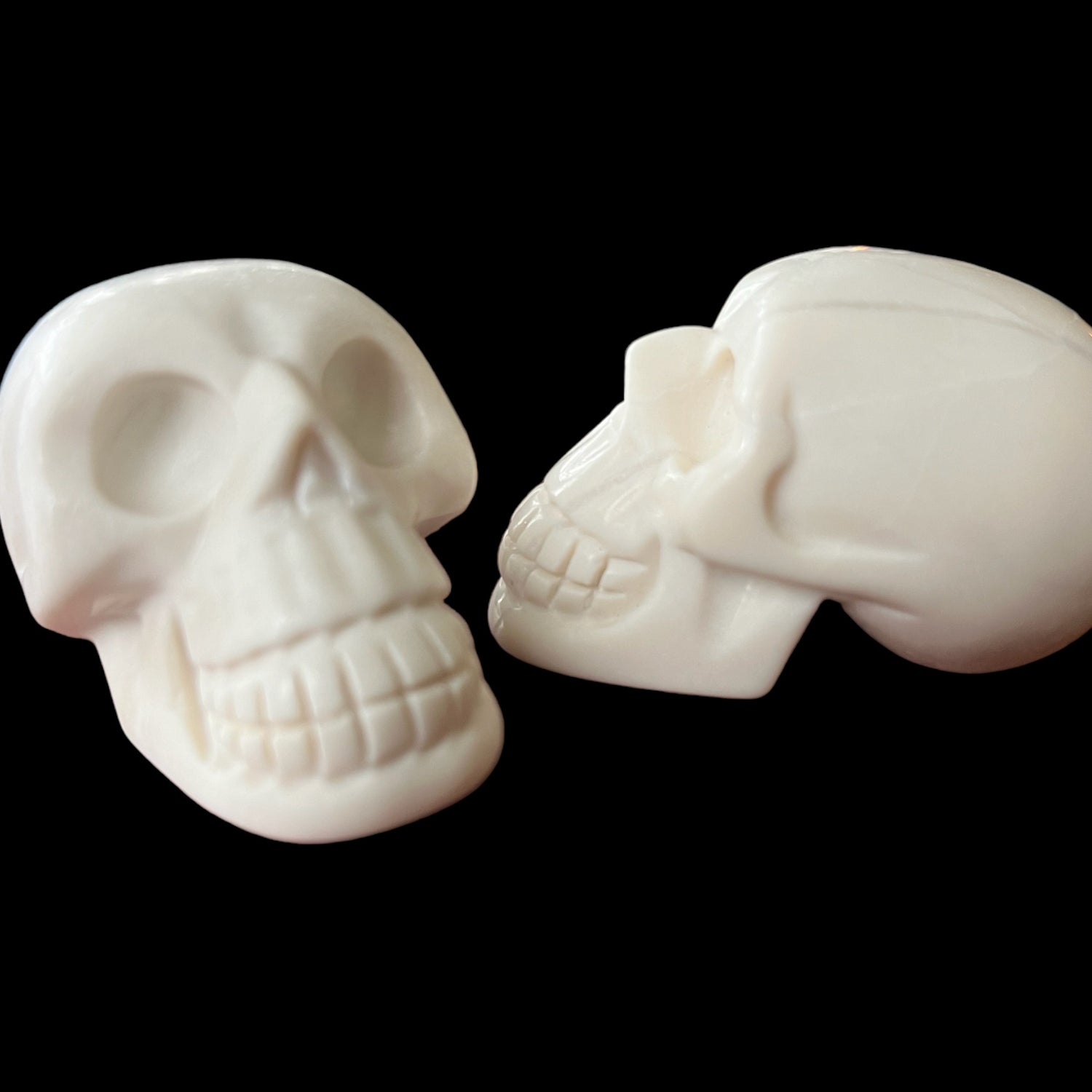 Ivory Jade Skull