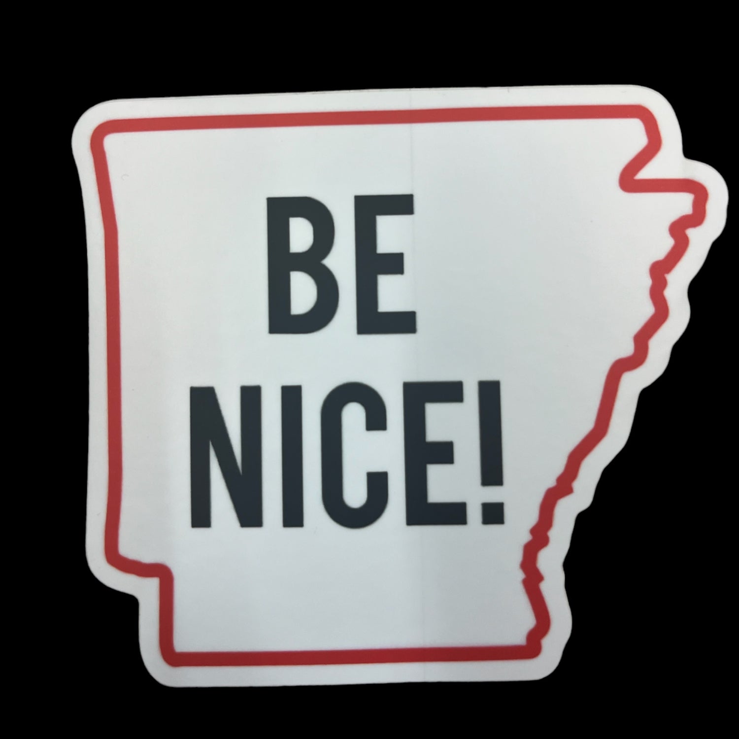 Be Nice! Sticker