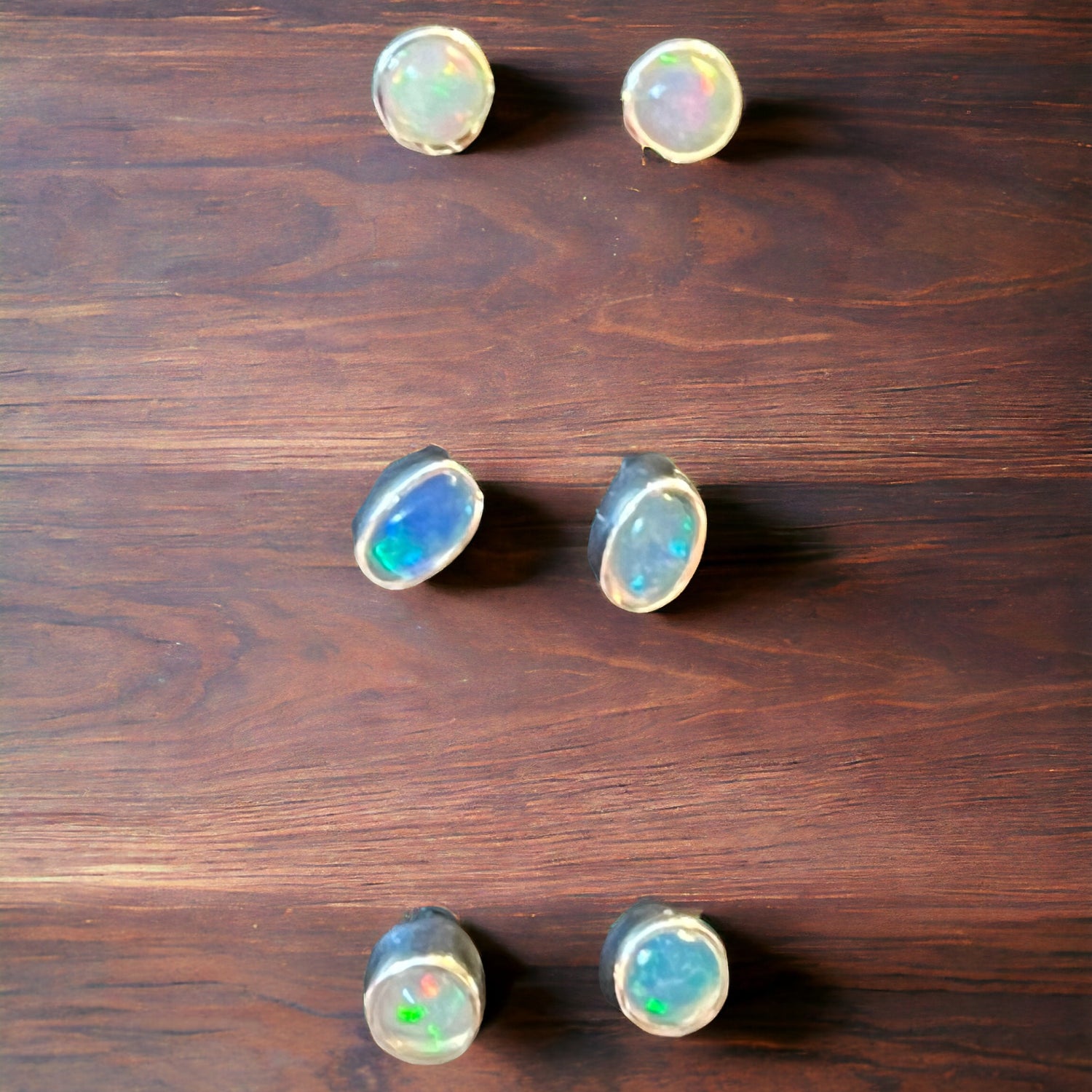 Sm Ethiopian Opal Earring