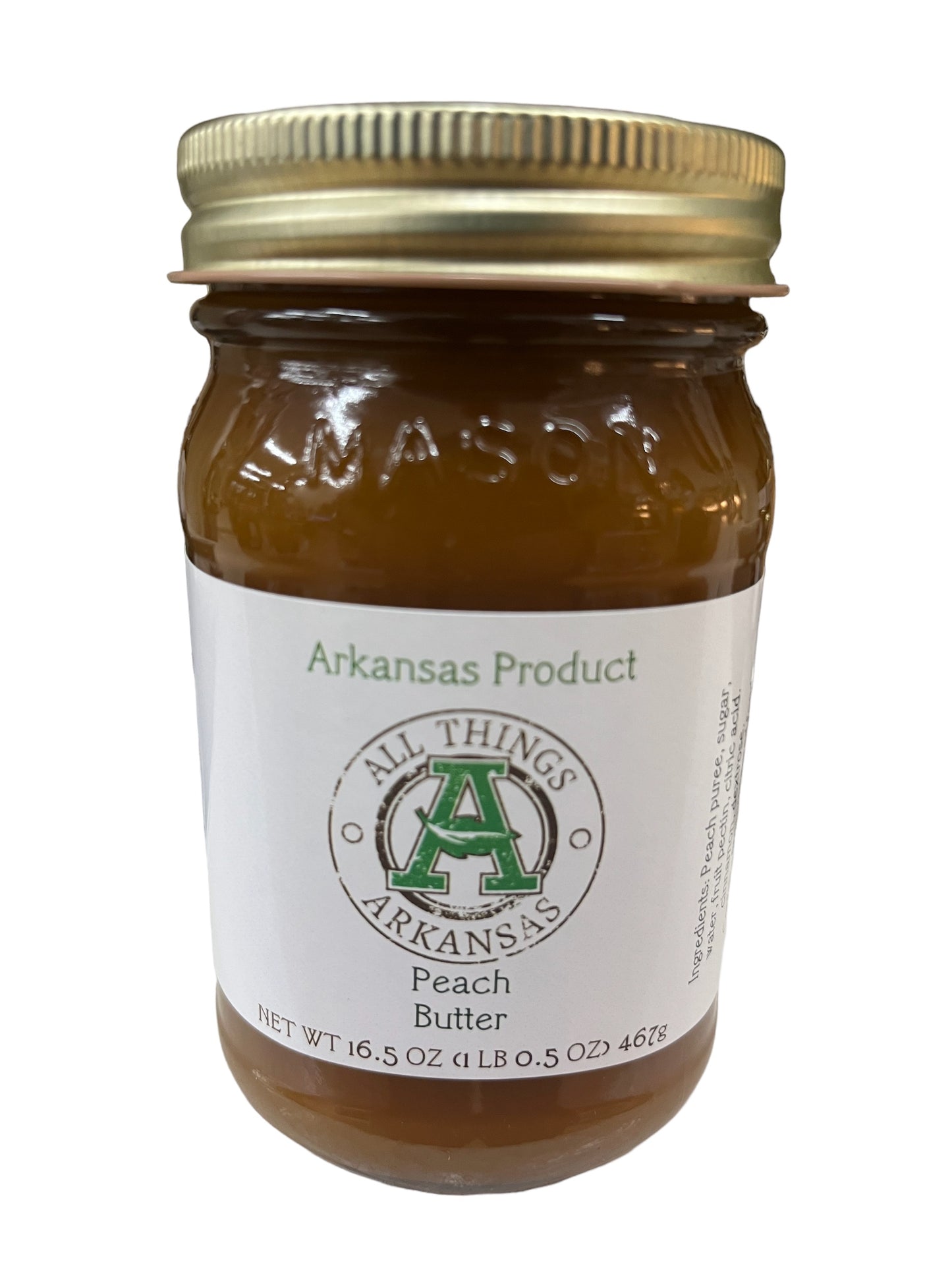 peach butter-16.5 oz