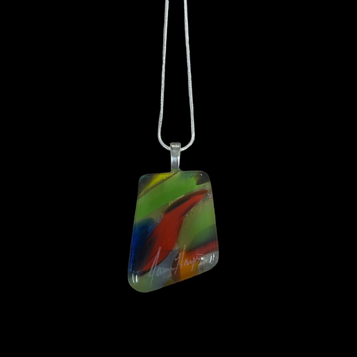 Art Glass Necklace