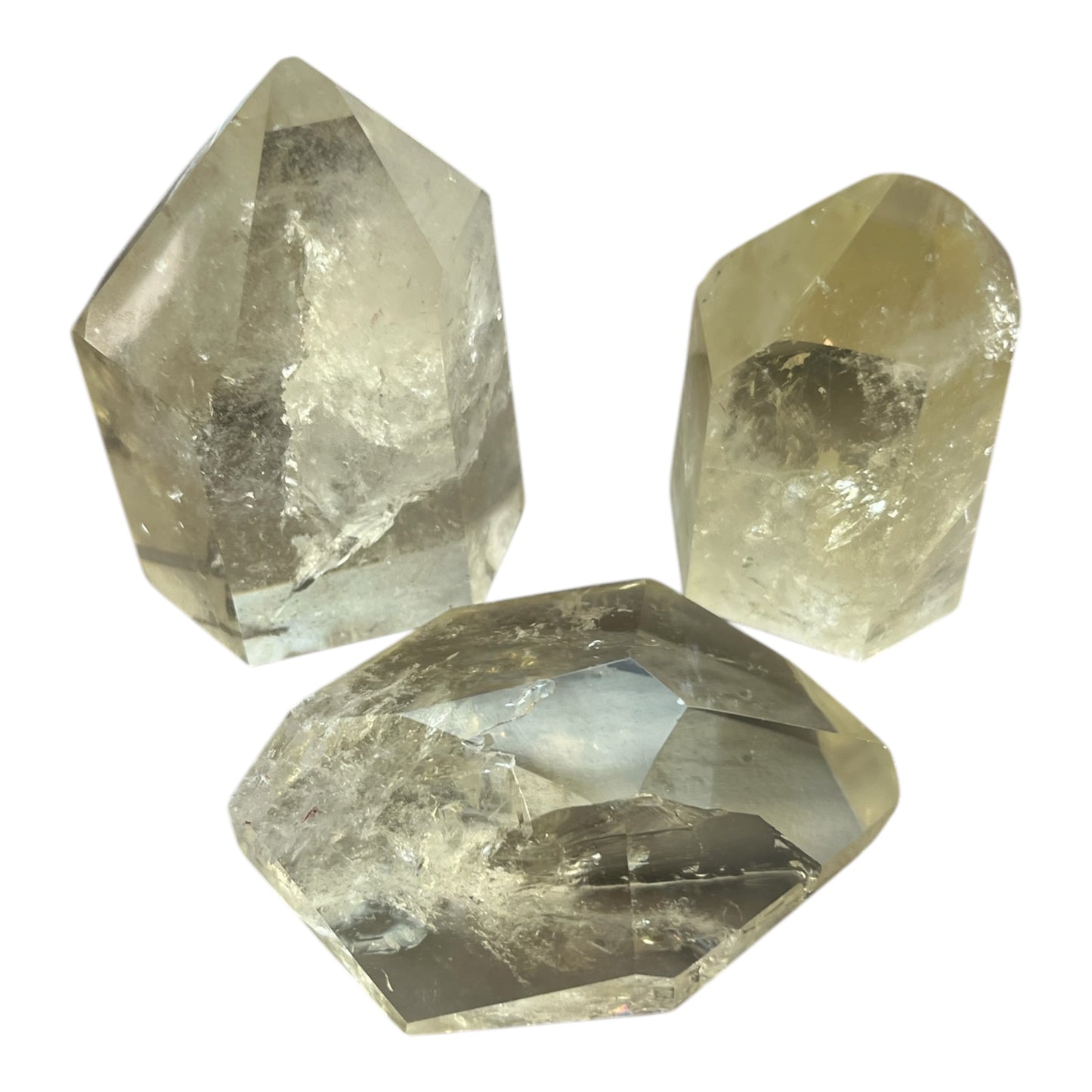 Untreated Citrine, Polished