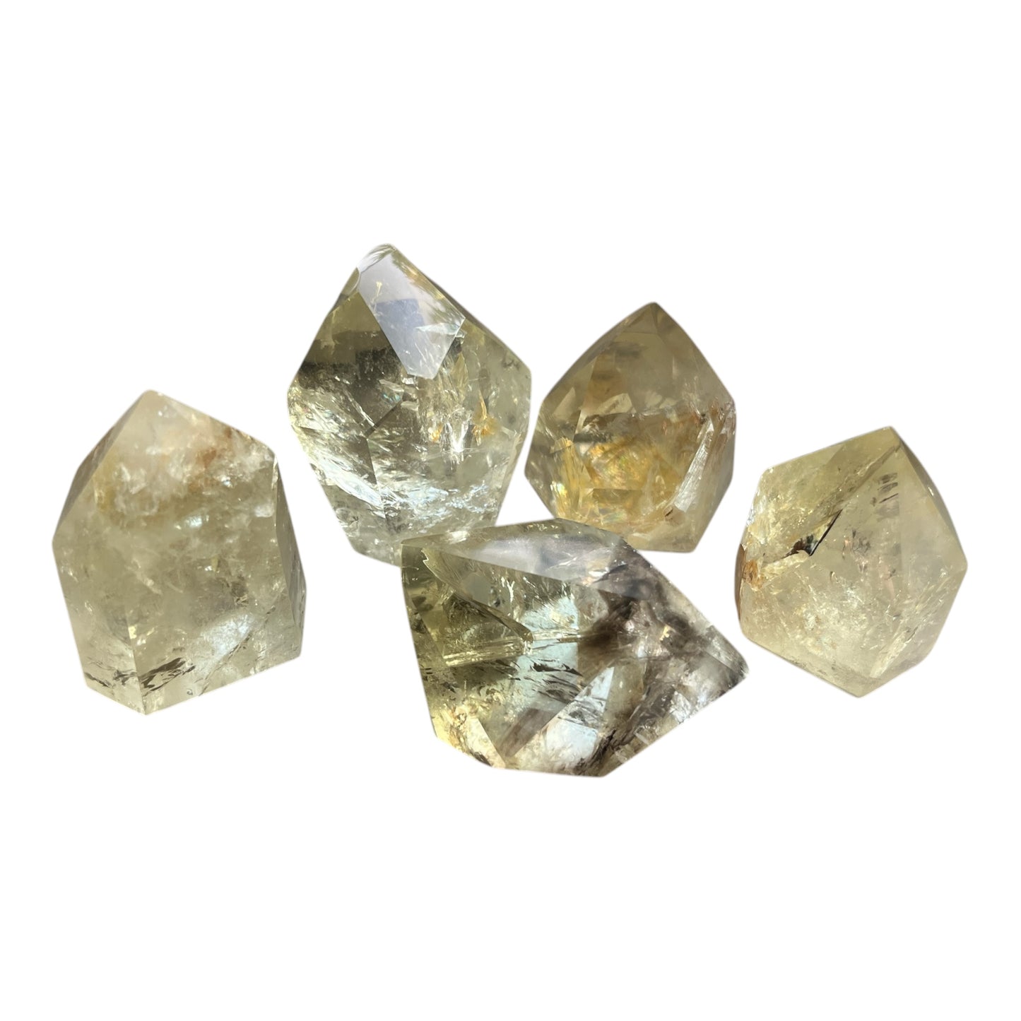 Untreated Citrine, Polished