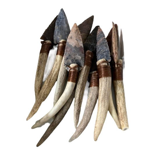 Arrowhead Antler Deer Knife