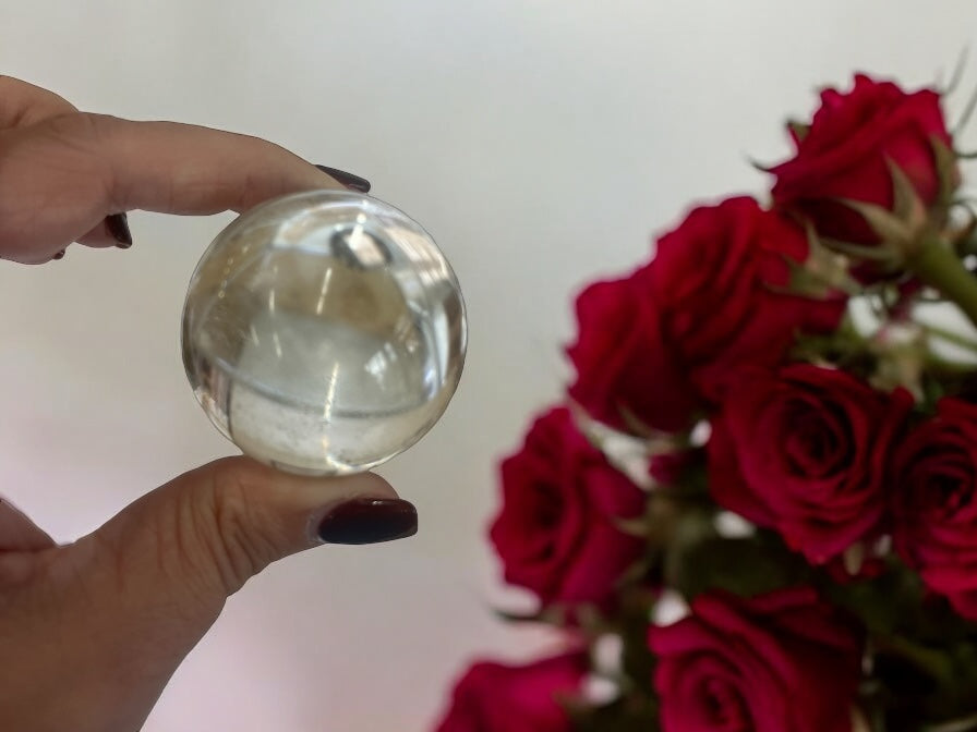 Lemurian Quartz Sphere