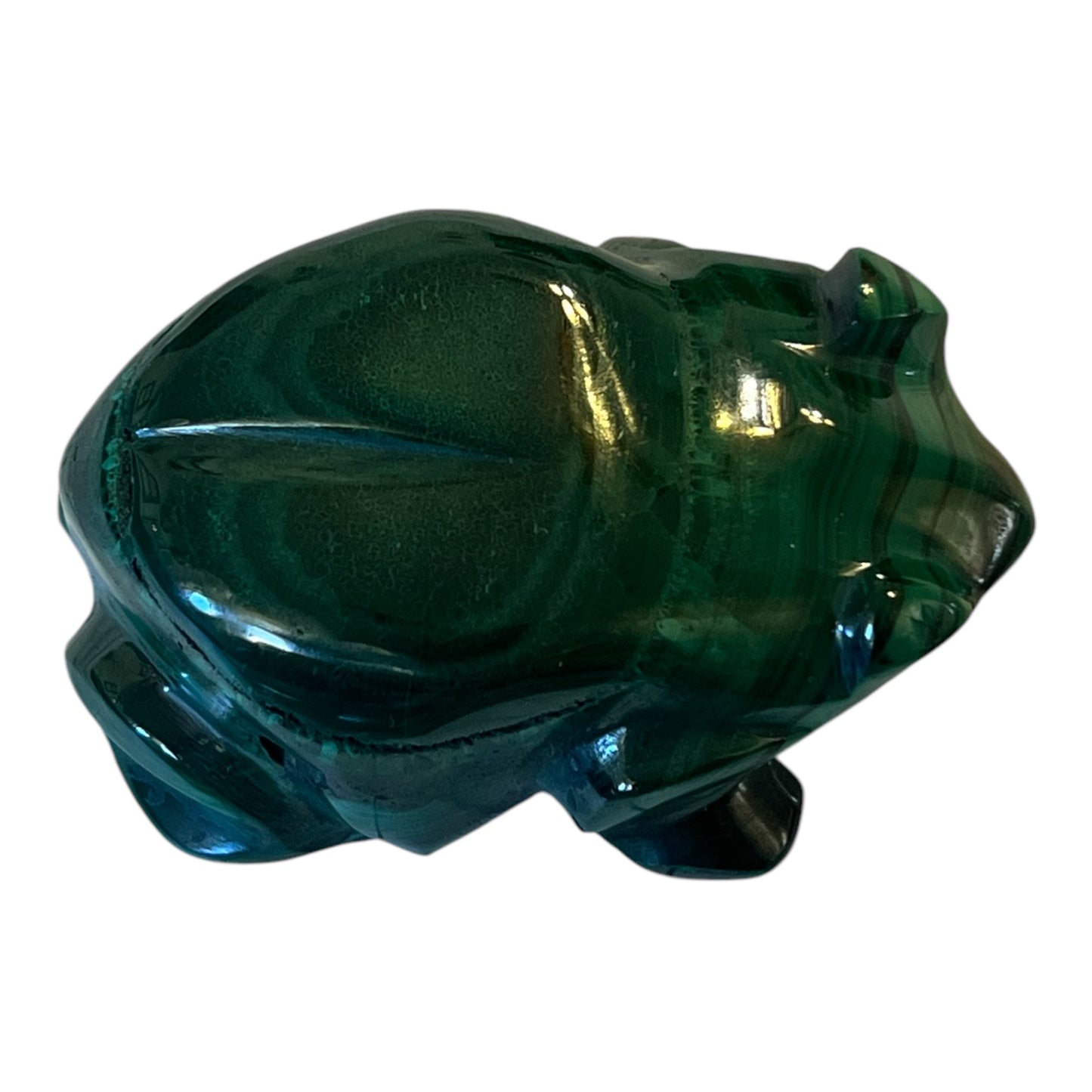 Carved Malachite Animal