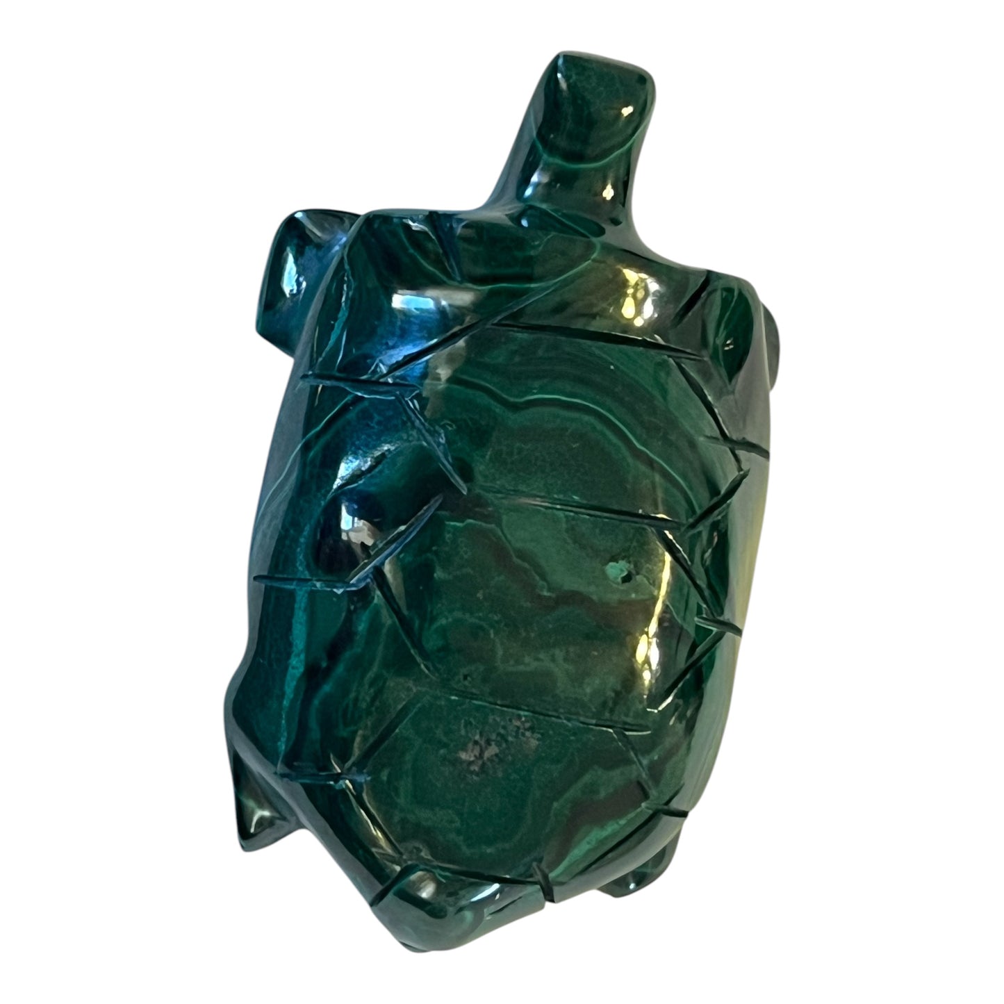 Carved Malachite Animal