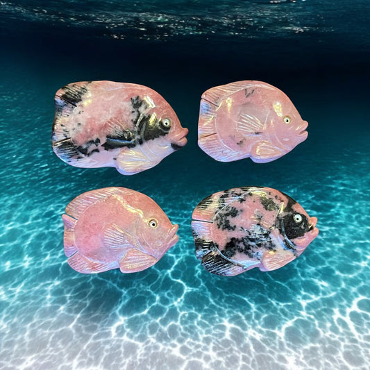 Rhodonite Fish