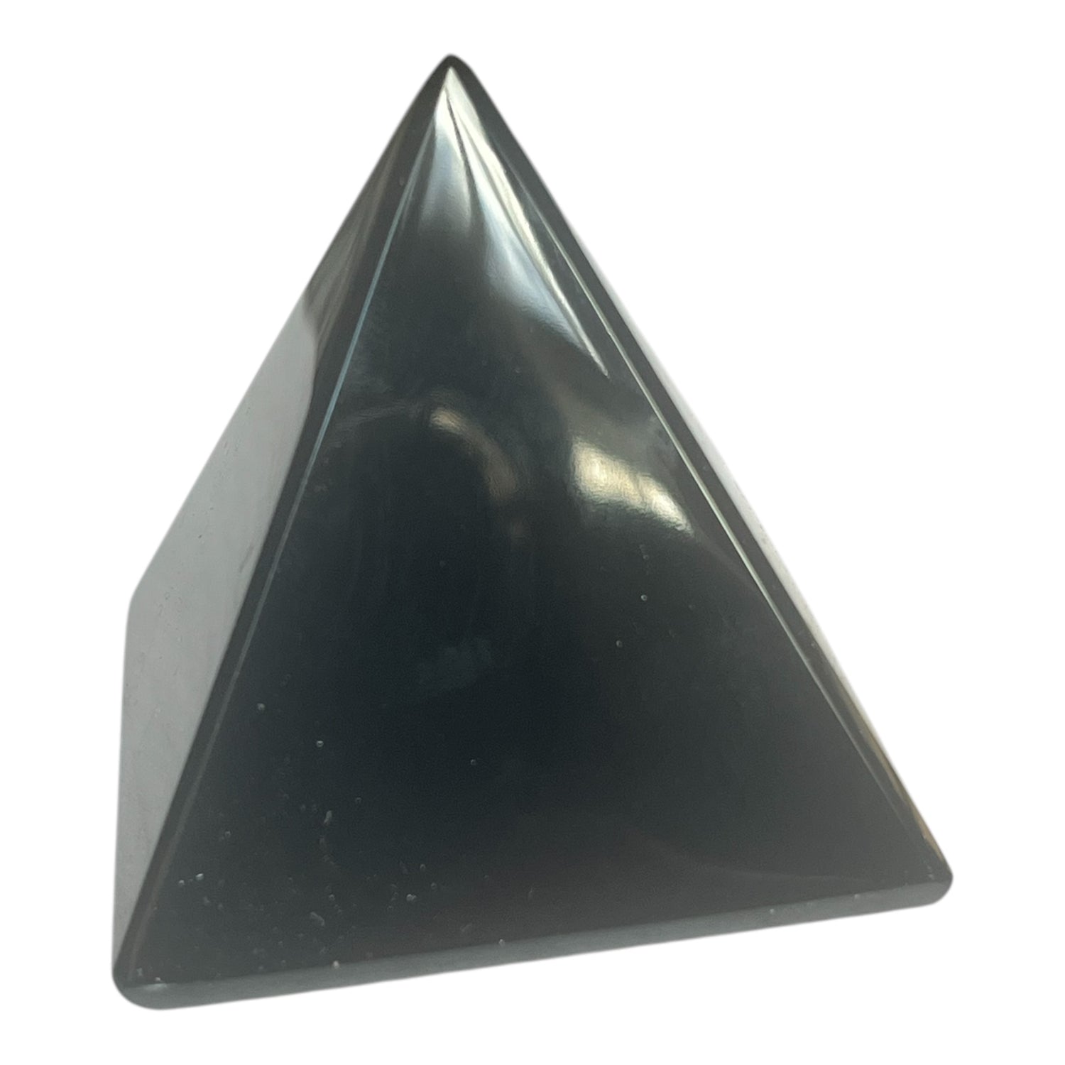 Black Obsidian Pyramid