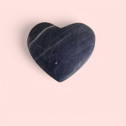 Purple Opal Heart