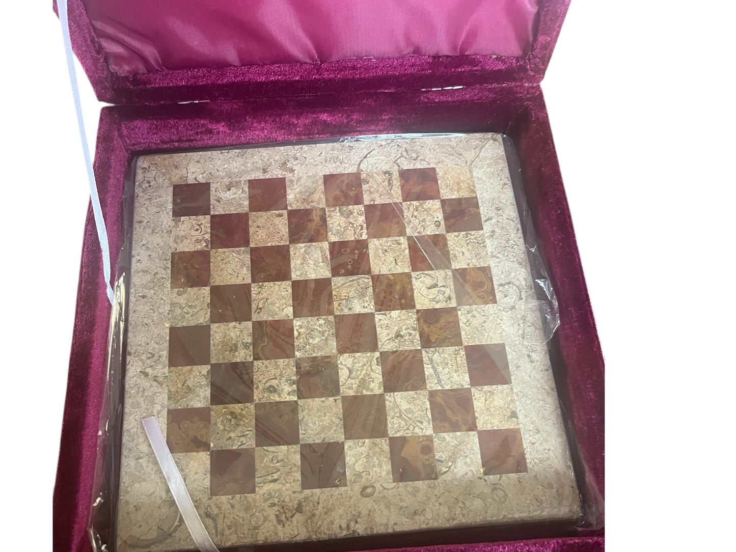Onyx Chess Set in Case