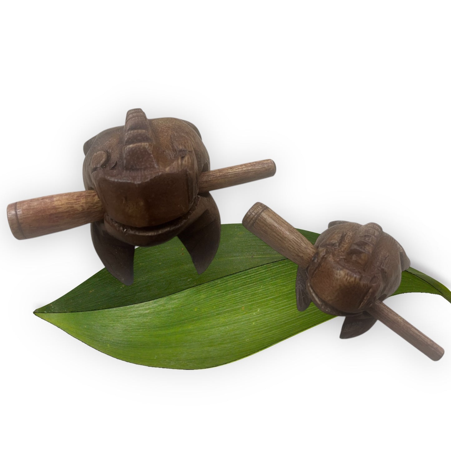 Wood Percussive Frog